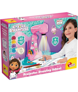 Projecteur de dessins - LISCIANIGIOCHI - Gabby et la maison magique - Accessoires Inclus, Modeles