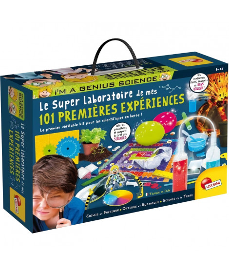 Le super laboratoire de mes 101 premieres expériences - Kit Scientifique - I'M A GENIUS