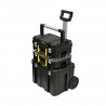 Servante d'atelier Stanley Fatmax Coffre 3 Modules FMST1-80103 Chariot modulable a poignée