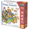 Boîte d'apprentissage Tri animaux - Jeu Montessori - LISCIANIGIOCHI - Jeu de classification, Apprentissage des habitats