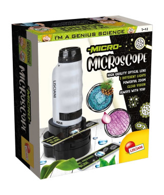 Microscope Portable - I'M A GENIUS - Grossissement puissant