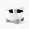 Gamelle pour chat - CATIT - PIXI - 200ml - Surélevée - Bols en acier inoxydable amovibles - Blanc