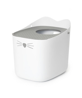 Maison de toilette Bac a litiere pour chat - CATIT - Pixi Box - Entrée par le haut