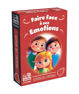 Jeu de cartes Gestion des émotions - Jeu Éducatif - LIFE SKILLS - Cartes illustrées