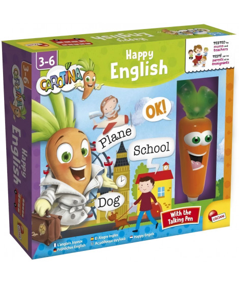 Anglais - Stylo parlant - CAROTINA - Apprentissage de l'anglais, Stylo interactif