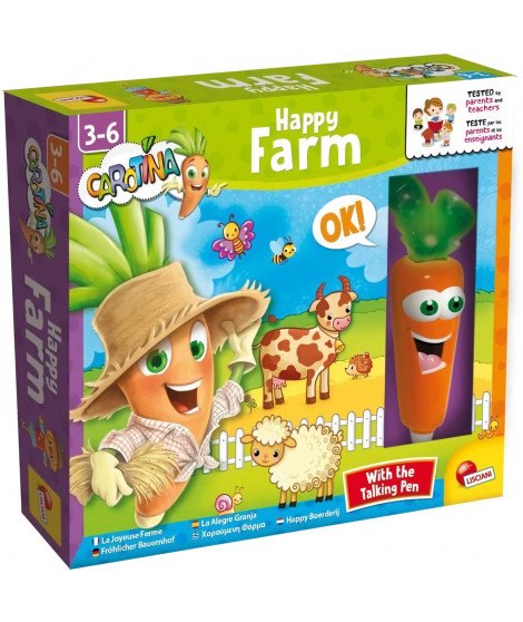 Ferme - Stylo parlant - CAROTINA - Découverte des animaux, Stylo interactif