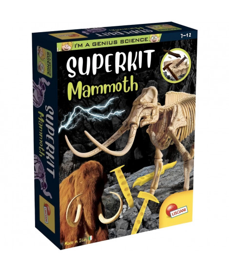 Super kit Mammouth - Kit Scientifique - I'M A GENIUS - Bloc a creuser