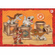 CLEMENTONI Puzzle 4 en 1 Jurassic World
