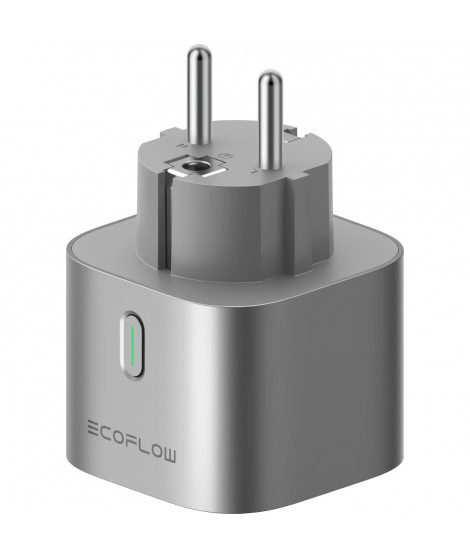 Prise intelligente Wi-Fi - EcoFlow - Smart Plug - Suivi consommation - Commande vocale - Programmable