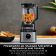 Blender professionnel haute performance NINJA Detect - Noir et argent - TB201EU