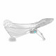 INGENUITY Transat de bain pour bébé pliable gris