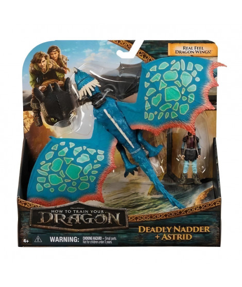 SPIN MASTER PACK DRAGON ET VIKING 25 CM TEMPETE Dragons Movie