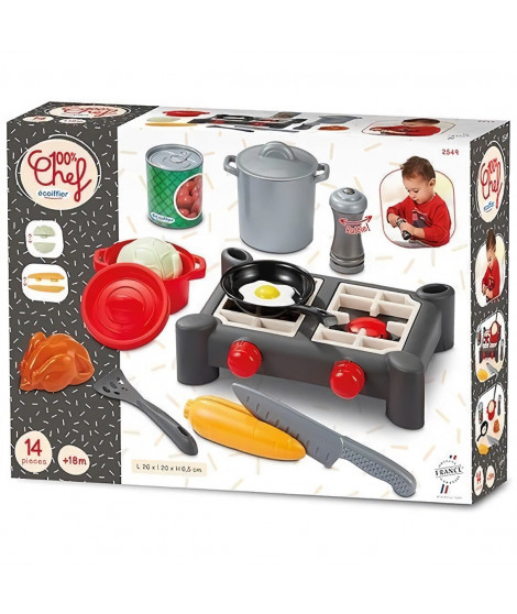 Dinette réchaud - Jeu d'imitation - ECOIFFIER - +18 mois
