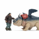 SPIN MASTER PACK DRAGON ET VIKING 25 CM GRONK Dragons Movie