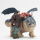 SPIN MASTER PACK DRAGON ET VIKING 25 CM GRONK Dragons Movie