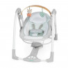 INGENUITY Transat bébé balancelle électrique pliable -Cosy Spot- arche jouets amovible, réglages balancement, minuterie, incl…