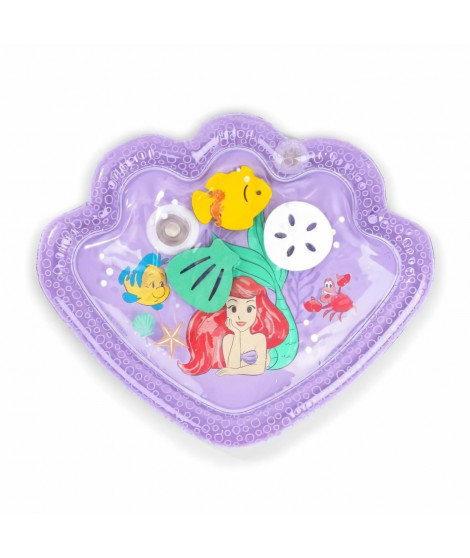 DISNEY BABY -ARIEL- Tapis d'eau pour bébé, jeu sensoriel et d'éveil?, gonflable, facile a nettoyer, pliable, jouets des la na…
