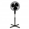 Ventilateur de pied - OCEANIC - 45 W - Ø 41 cm - 3 vitesses - Oscillant - Inclinable - Noir