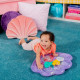 DISNEY BABY -ARIEL- Tapis d'eau pour bébé, jeu sensoriel et d'éveil?, gonflable, facile a nettoyer, pliable, jouets des la na…