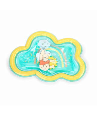 DISNEY BABY -WINNIE- Tapis d'eau pour bébé, jeu sensoriel et d'éveil?, gonflable, facile a nettoyer, pliable, des la naissance