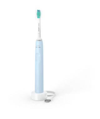 Brosse a dents - PHILIPS - HX3651/12 - Sonicare - Serie 2000 Light - Bleu - Eléctrique