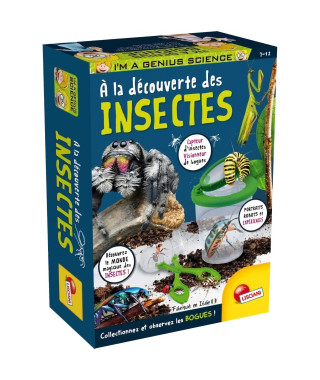 Découverte des insectes - Kit Scientifique - I'M A GENIUS POCKET