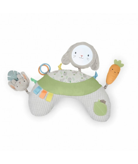 INGENUITY Tapis d'éveil au sol bébé Sylvi pour le temps passé sur le ventre plus long avec jouets mutil sensoriels
