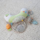 INGENUITY Tapis d'éveil au sol bébé Sylvi pour le temps passé sur le ventre plus long avec jouets mutil sensoriels