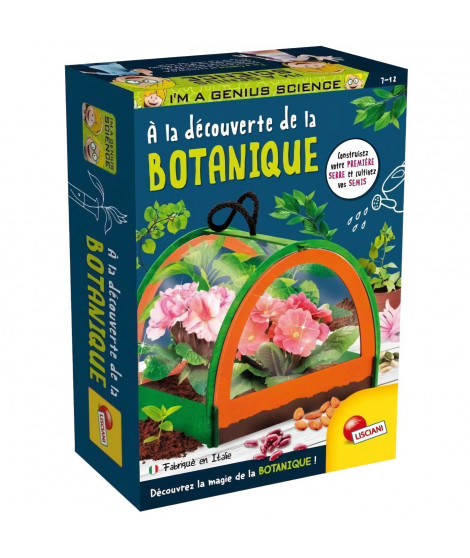 Découverte de la botanique - Kit Scientifique - I'M A GENIUS POCKET - Serre miniature, Expériences botaniques