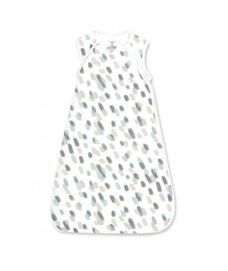 INGENUITY, Gigoteuse d'Emmaillotage, sac de couchage a pois, pour l'été TOG 0.5 évolutive de 3 a 18 mois certifié oeko-Tex