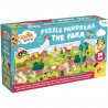 La Ferme - Puzzle panoramique - CAROTINA BABY - Développement de la logique, Motricité fine