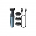 Tondeuse homme - Philips - Bodygroom Series 3000 - 3 sabots amovibles - Autonomie 60 min - Étanche