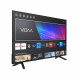 TV QLED - CONTINENTAL EDISON - CELED50SVQLD25B3 - 50'' (126 cm) -  UHD 4K 3840x2160 - SMART VIDAA - 3xHDMI - 2xUSB