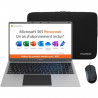 PC Portable Notebook - THOMSON NEO15 - 15,6 HD - N4020 - RAM 4Go - 128Go SSD - Windows 11S - Blanc + Office 1 an + Housse + S…
