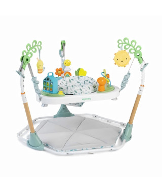 INGENUITY Aide jeux a rebonds bébé 6-en-1 évolutif : se tranforme en Tapis d'éveil, Tipi enfant, table d'activités, jouets am…