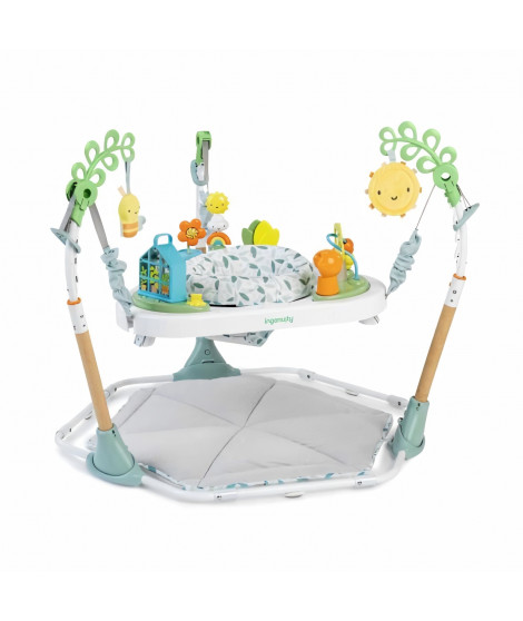 INGENUITY Aide jeux a rebonds bébé 6-en-1 évolutif : se tranforme en Tapis d'éveil, Tipi enfant, table d'activités, jouets am…