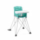 BRIGHT STARS Pop N Dine- Chaise haute pour repas bébé, pliable, nomade, de voyage, Léger, facile a nettoyer, Sac de transport…