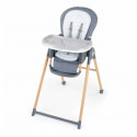 INGENUITY Chaise haute 7 en 1  de la naissance jusqu'a 5 ans Proper Positioner - Chambray- Transat bébé, réhausseur, siege