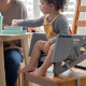 INGENUITY Chaise haute 7 en 1  de la naissance jusqu'a 5 ans Proper Positioner - Chambray- Transat bébé, réhausseur, siege