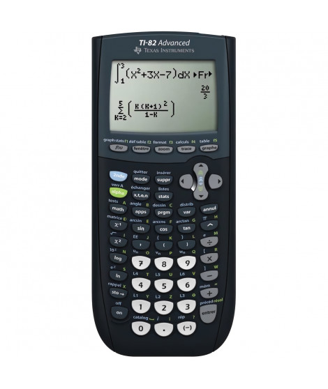 Calculatrice - TEXAS TEXAS INSTRUMENTS - TI-82 Advanced