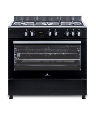 Cuisiniere piano four multifonctions catalyse - CONTINENTAL EDISON - CECP9060BDD- 95 L - Affichage digital - L90 x H 85 cm - …