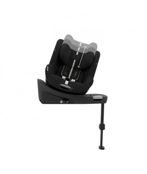 Siege auto Pivotant 360° Sirona G i-Size Plus - Moon Black - CYBEX