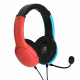 Casque PDP LVL40 Bleu / Rouge pour Switch