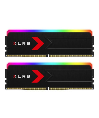 Kit de mémoire - PNY - XLR8 Gaming EPIC-X RGB DDR5 - 32GB (2x16GB) - 6400MHz - CL36 - Pour ordinateur de bureau