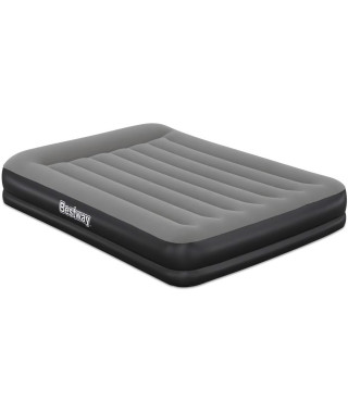 Matelas gonflable - BESTWAY - 671BU - Tritech Queen - 2 places, pompe USB intégrée, 2,03 m x 1,52 m x 36 cm