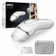 Épilateur lumiere pulsée - BRAUN - PL3020 - 3 niveaux d'intensité - 300 000 flashes - Visage et corps