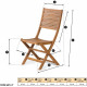 Chaise pliante 2 pcs - Fieldmann - FDZN 4012-T