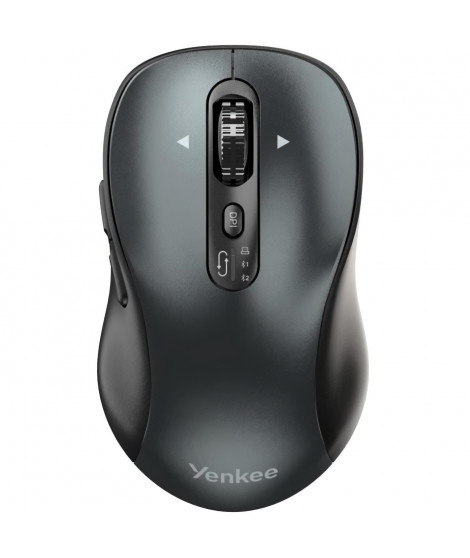 Souris sans fil rechargeable - Gyro - YENKEE - YMS 2010BK