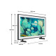 SAMSUNG - TV LED UHD 4K - TQ43LS03FAUXXC