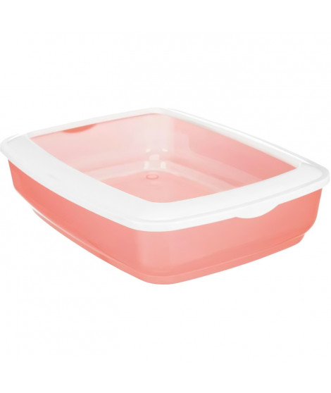 TRIXIE Bac a litiere Cisco avec rebords - 38x11x50 cm - Pour chat